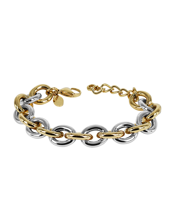 RUBY Armbånd Stål/Gull
