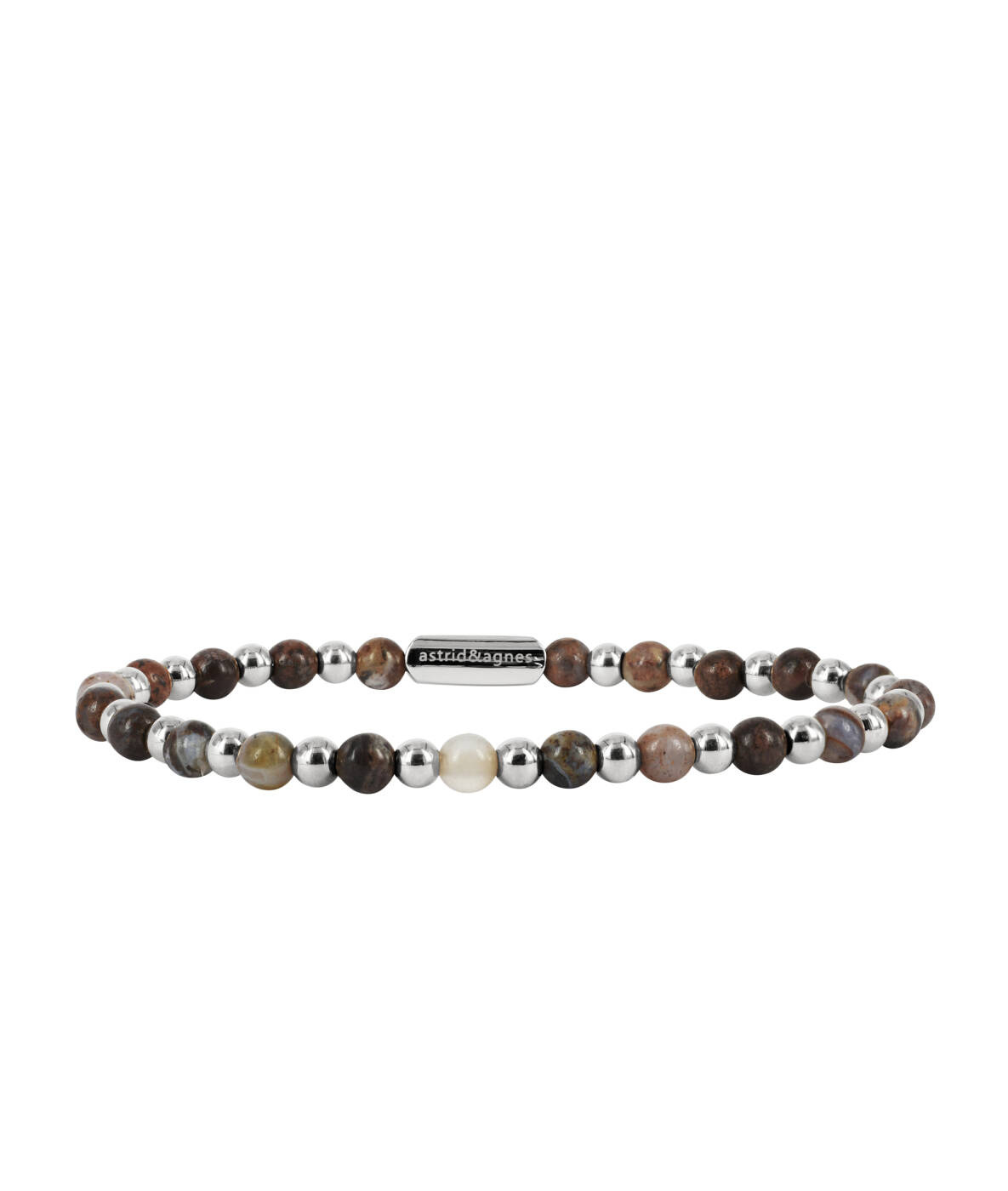 MIZA Armbånd Melange/Stål