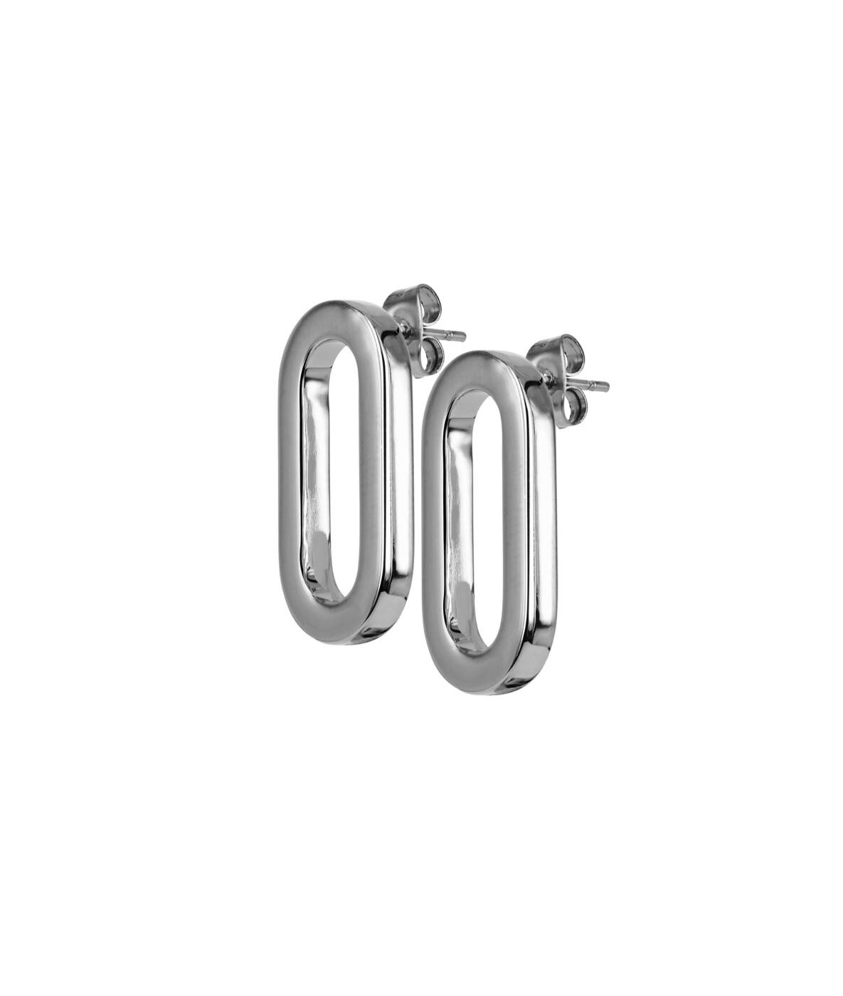 EXCELLENT Plain Øredobber Stål