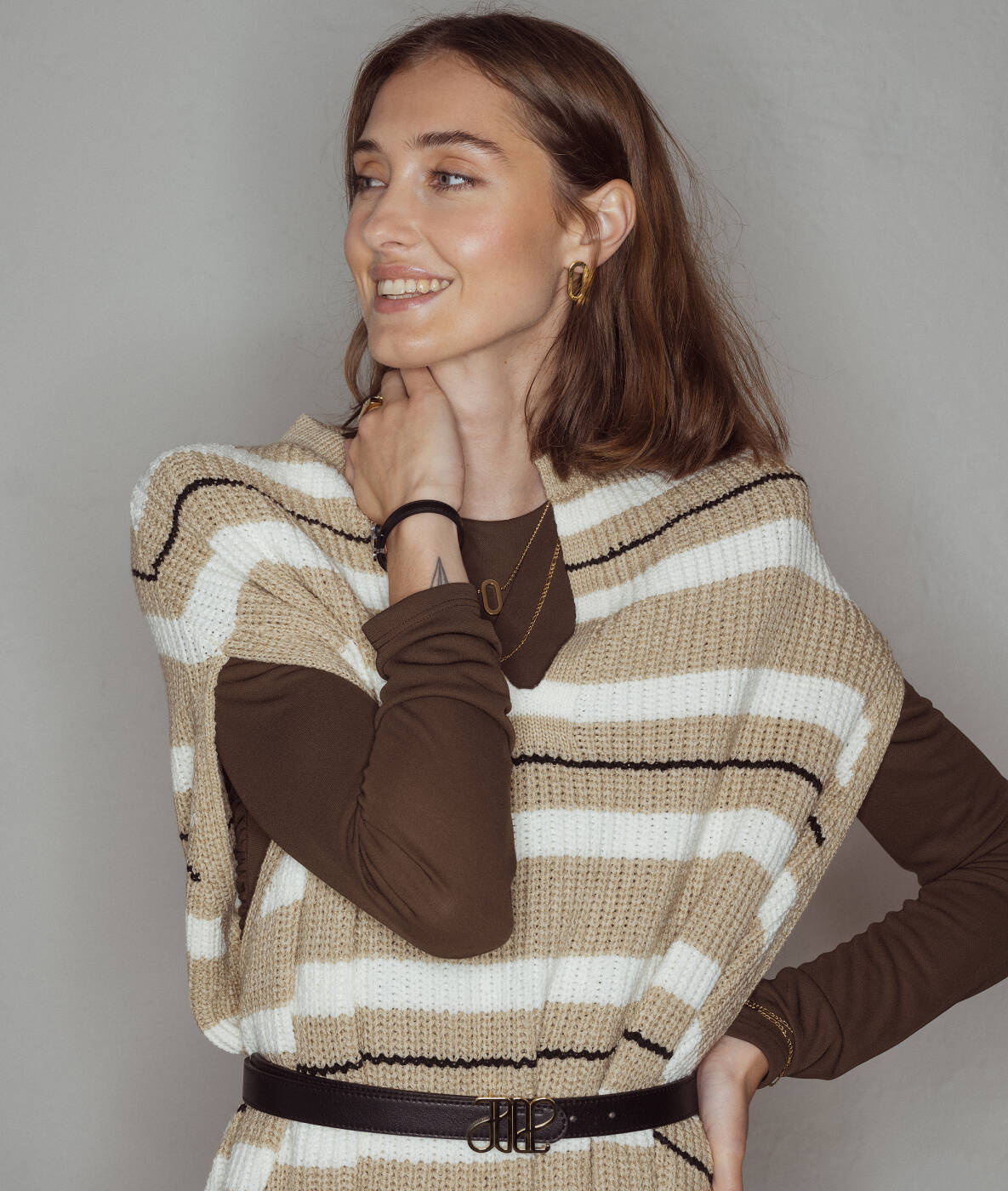 EXCELLENT Plain Øredobber Stål