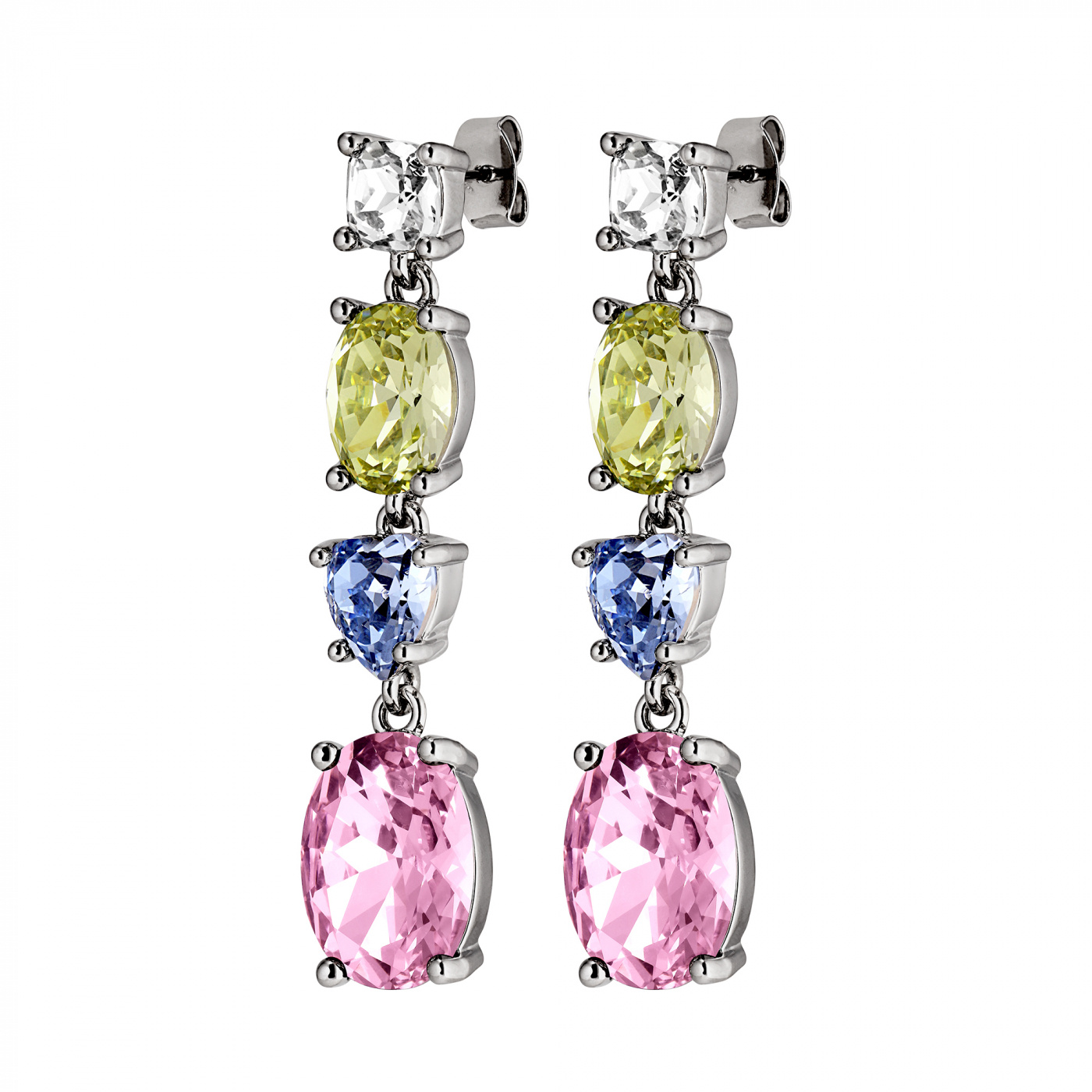 CARMEN Sølv PASTEL MULTI