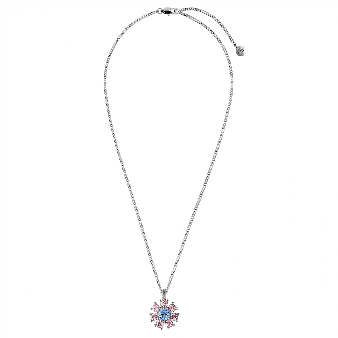 DELISE Sølv L.BLUE/ROSE