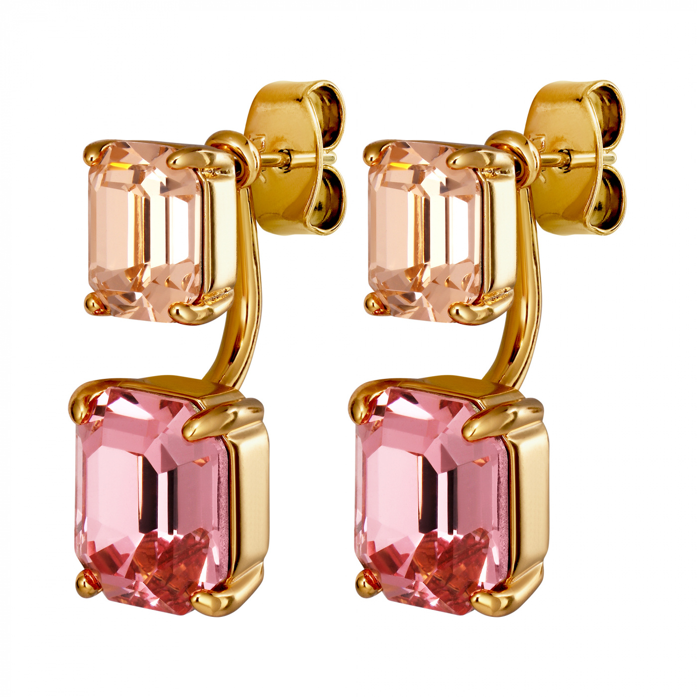 TETI SG LIGHT ROSE / PEACH Earrings Gold