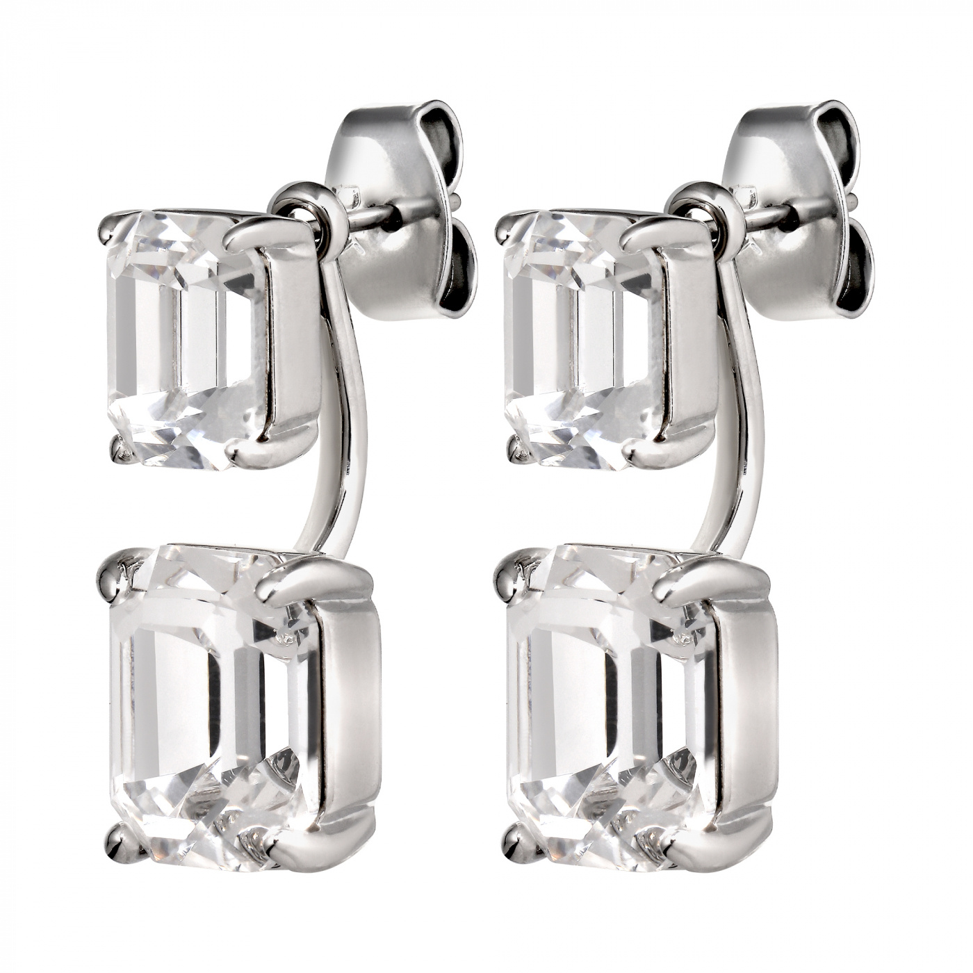 TETI SS CRYSTAL Earrings Silver