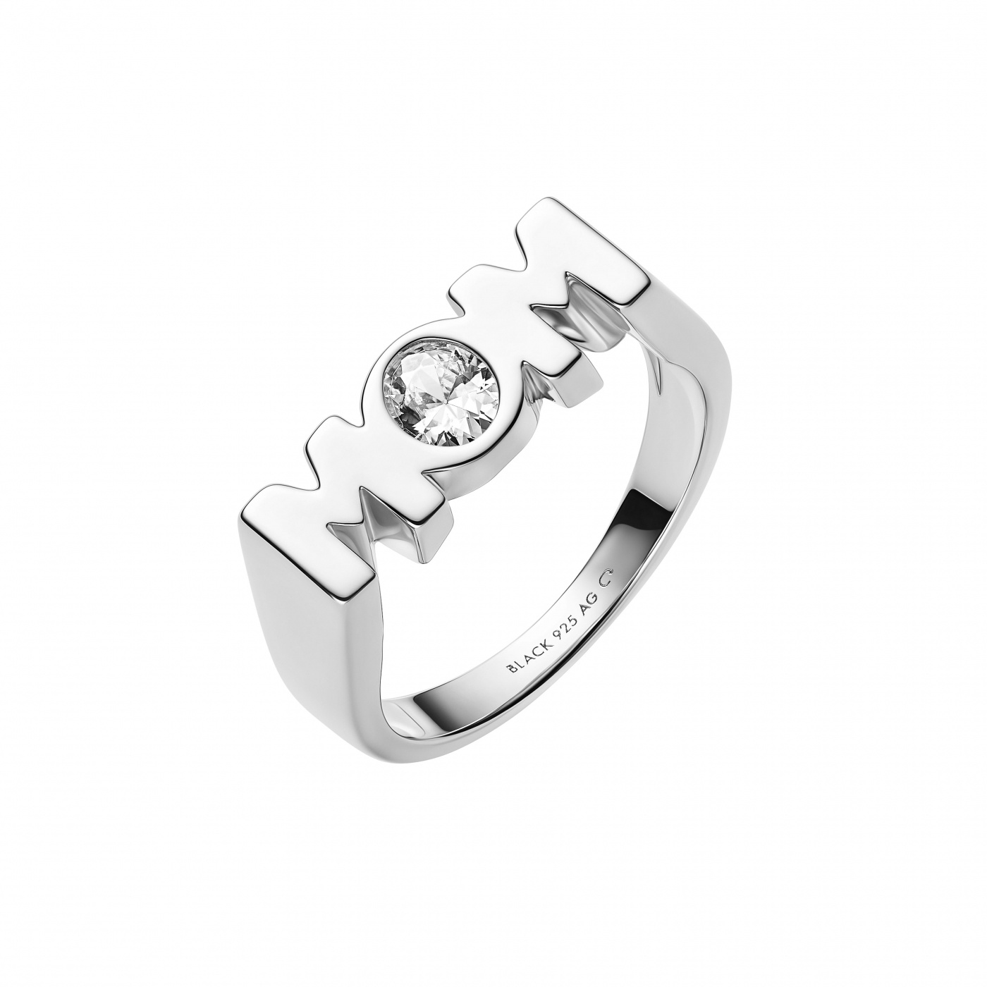 Mom Royal Ring Silver