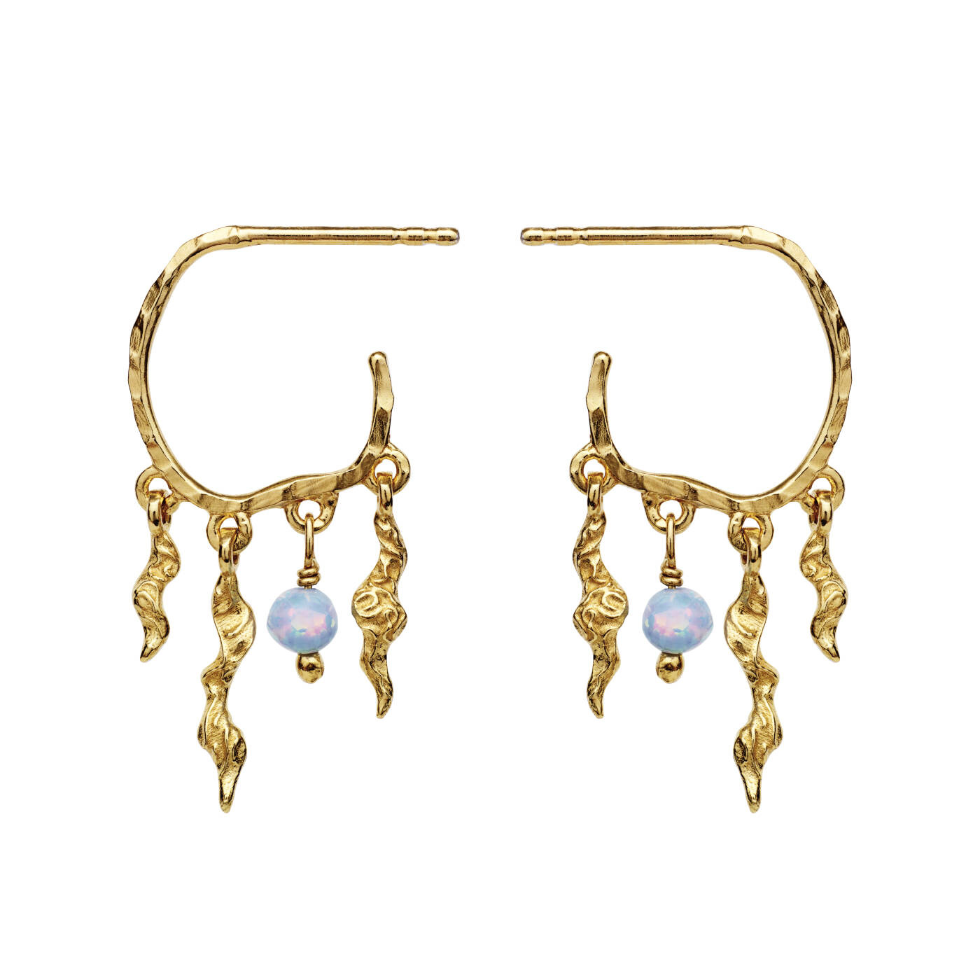 Bayou Øreringer Gull