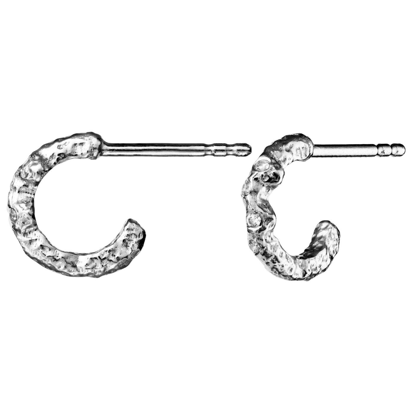 Janine petite Øreringer Sølv