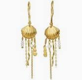 ZALE Earrings Gold