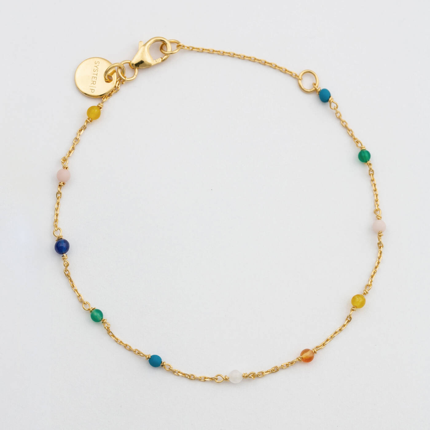 Santa Monica Multicolour Bracelet Gold