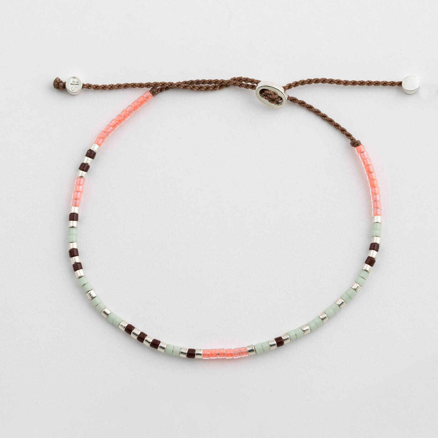 Code Bracelet Sølv, I Love You