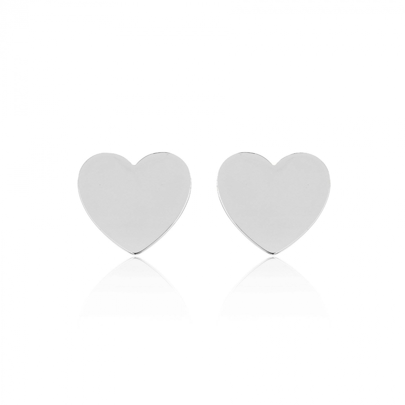 Heart Mini Studs Øreringer (Sølv)