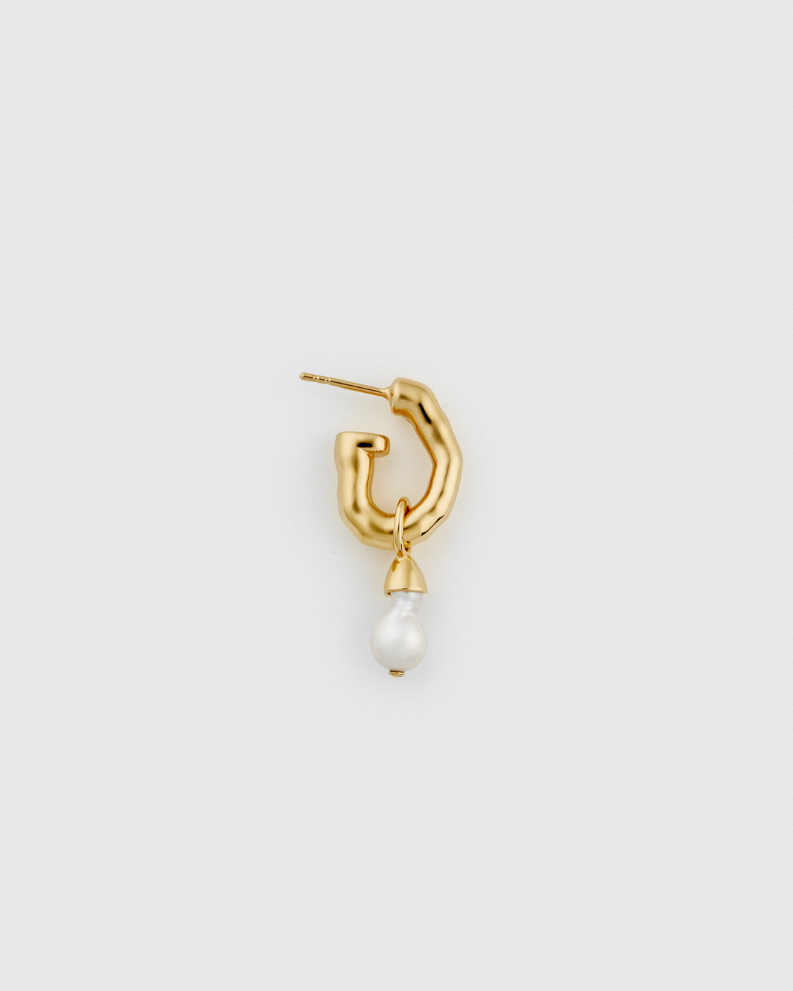 Mary Short Single Earring Gold