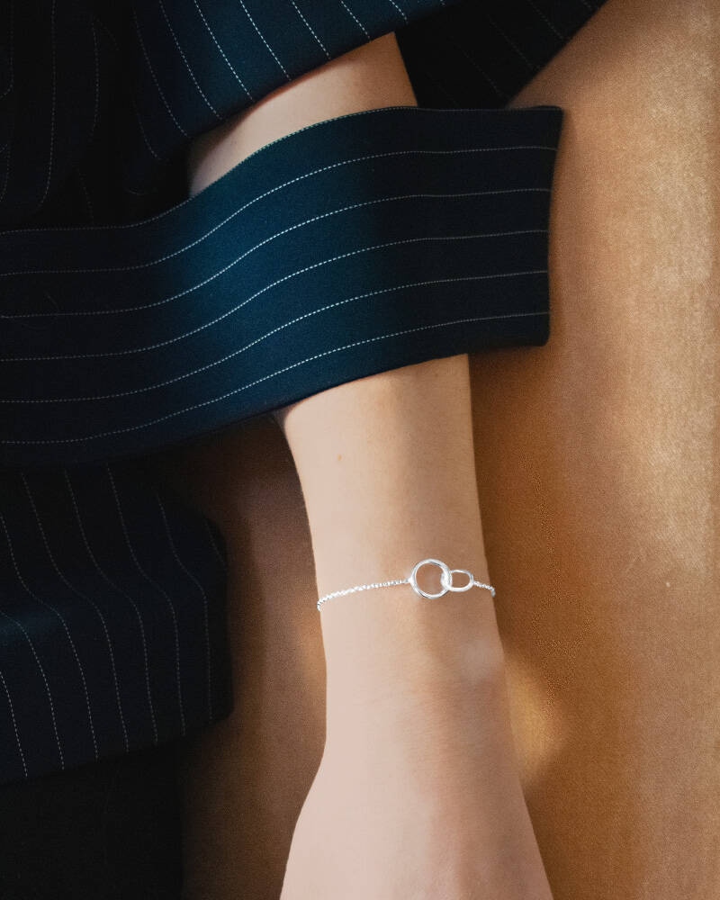 Les Amis small single Armbånd Sølv