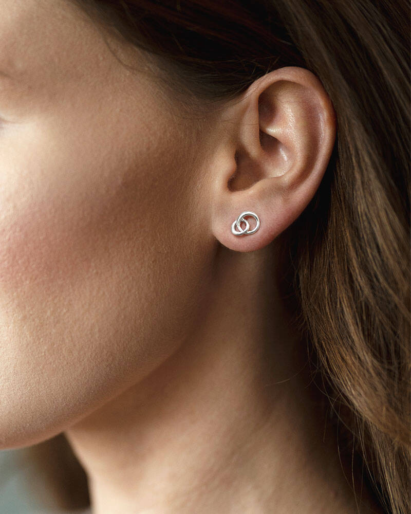 Les Amis drop Øreringer Sølv