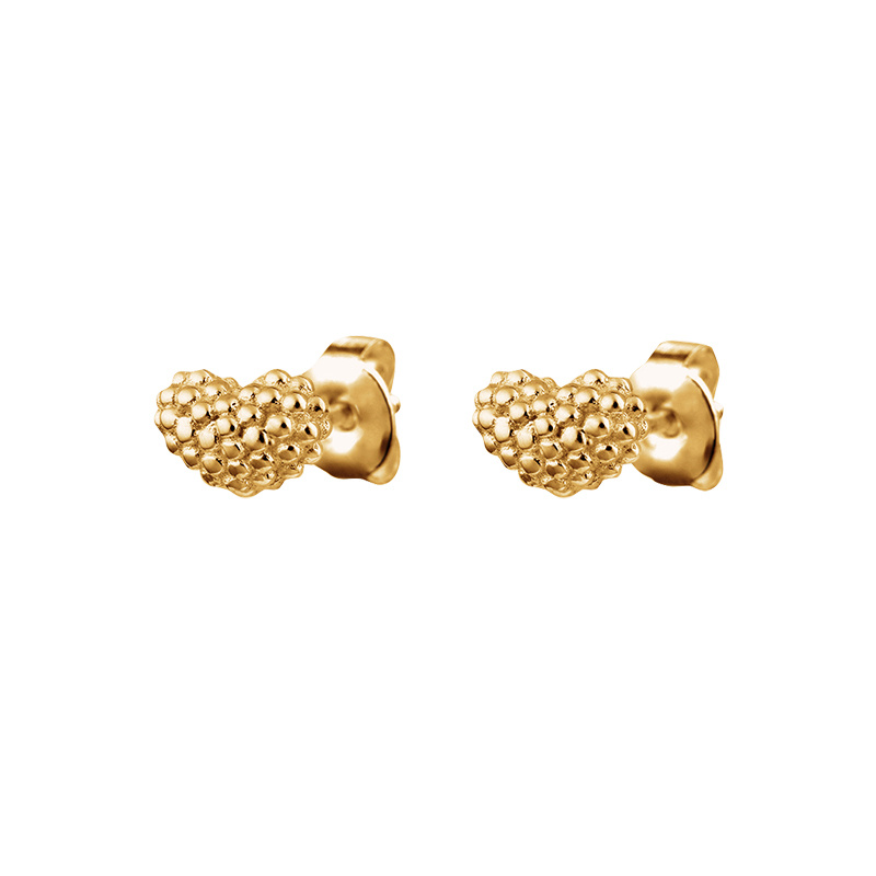 Love bubble studs Gull