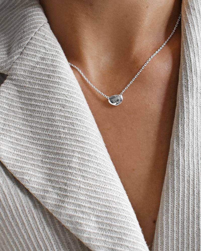 Morning Dew small Halskjede Sølv