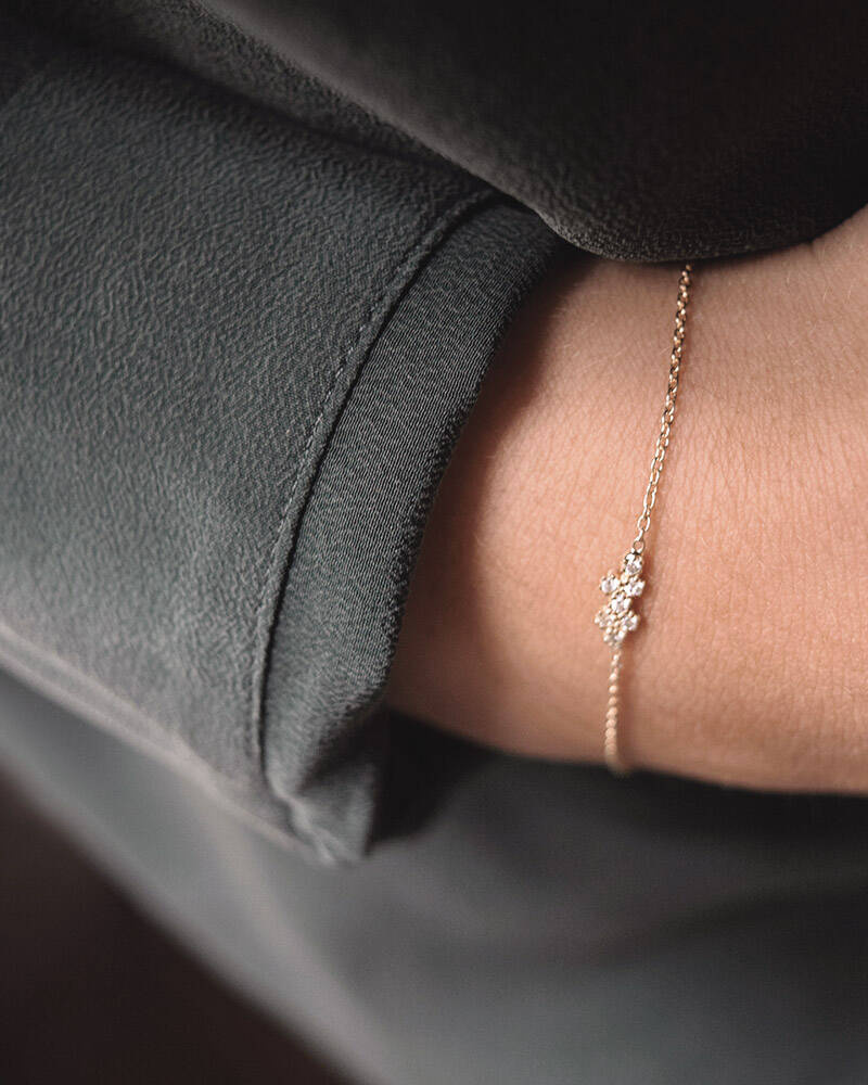 Milky Way drop Armbånd Gull