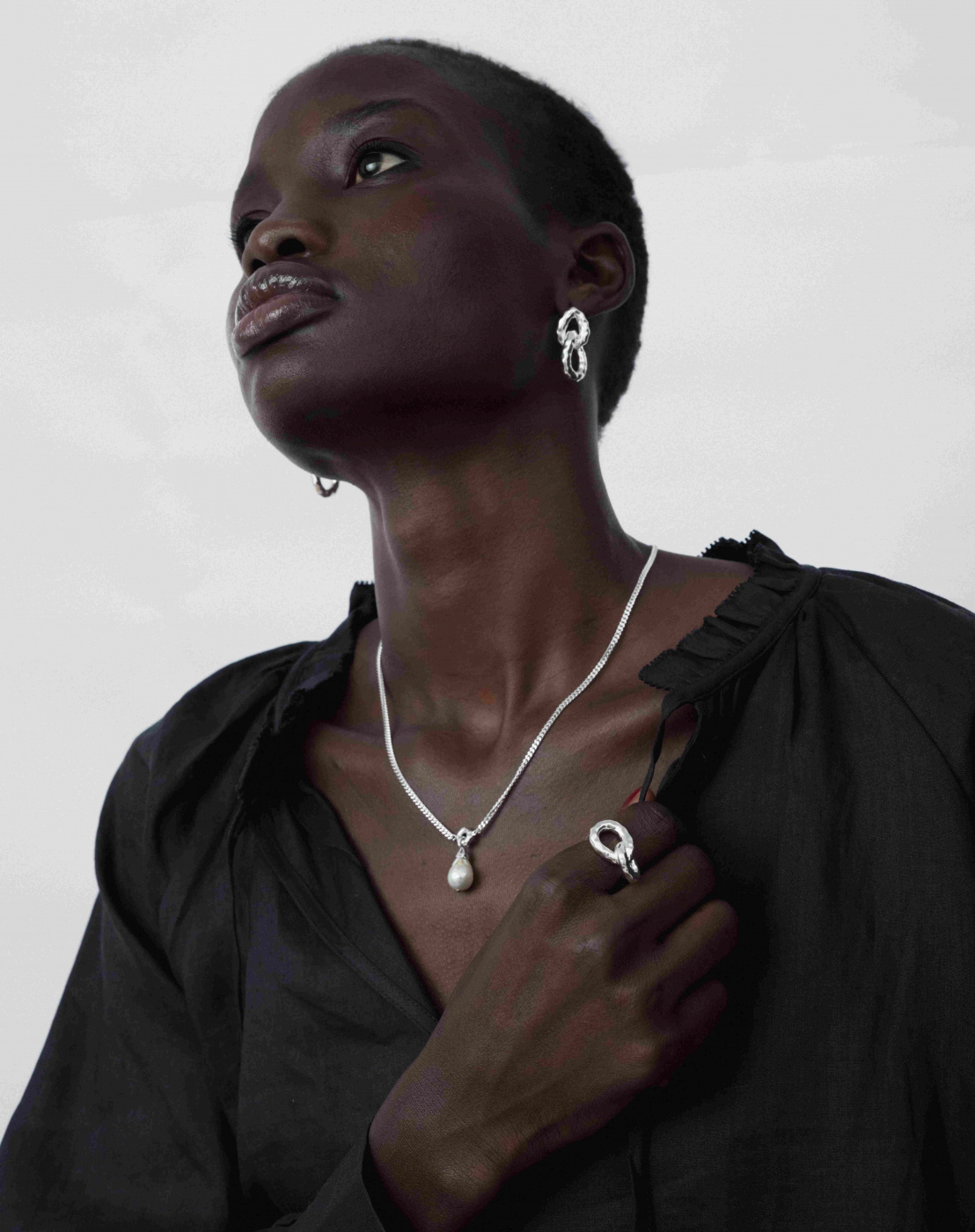 Mary Necklace Silver