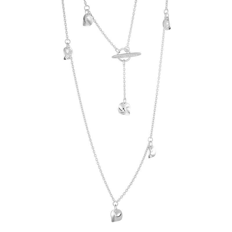 Pacific Halskjede long Sølv