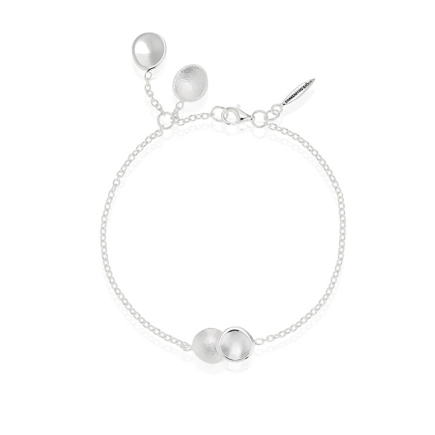 Rocky Shore medium single Armbånd Sølv