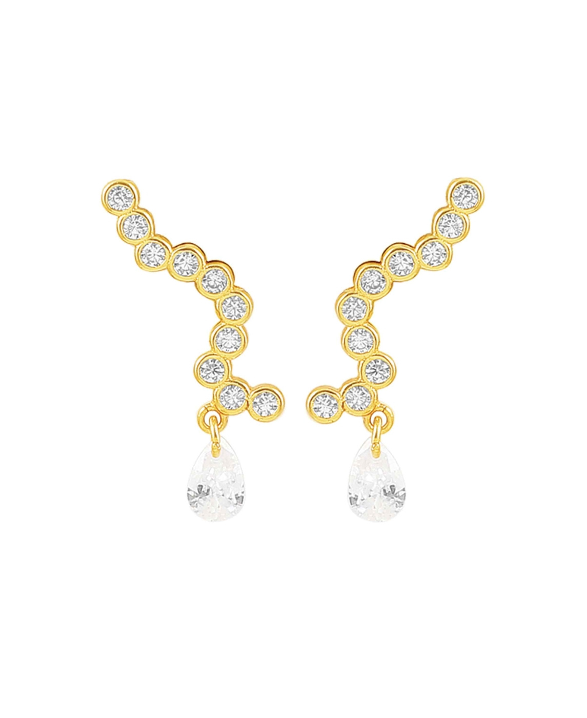 River Raindrop Earrings Gull