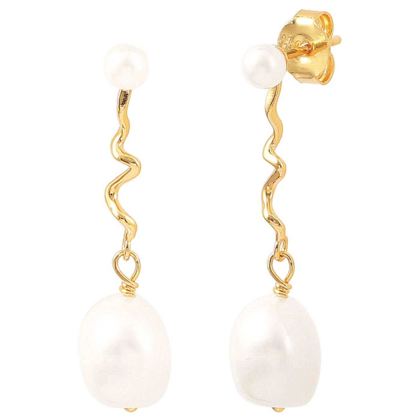 Alva stickers Øredobber Gull