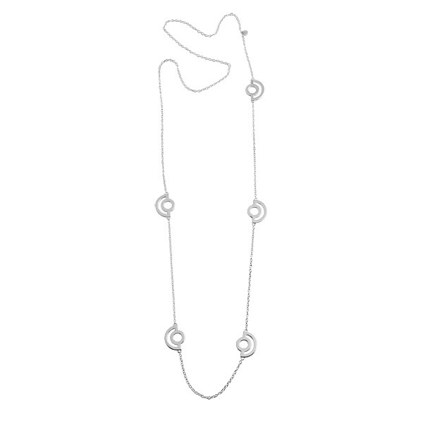 Arc Long Halskjede Sølv 80 cm