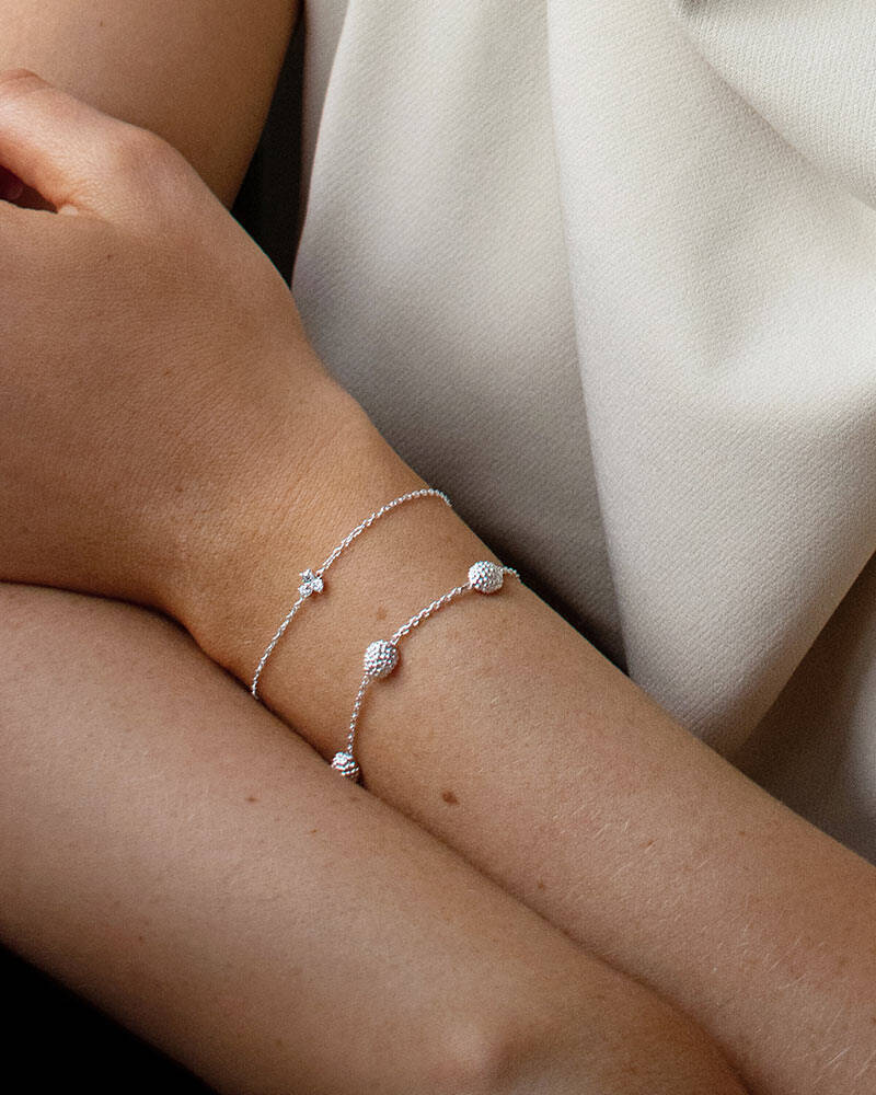 Stardust drop full Armbånd Sølv