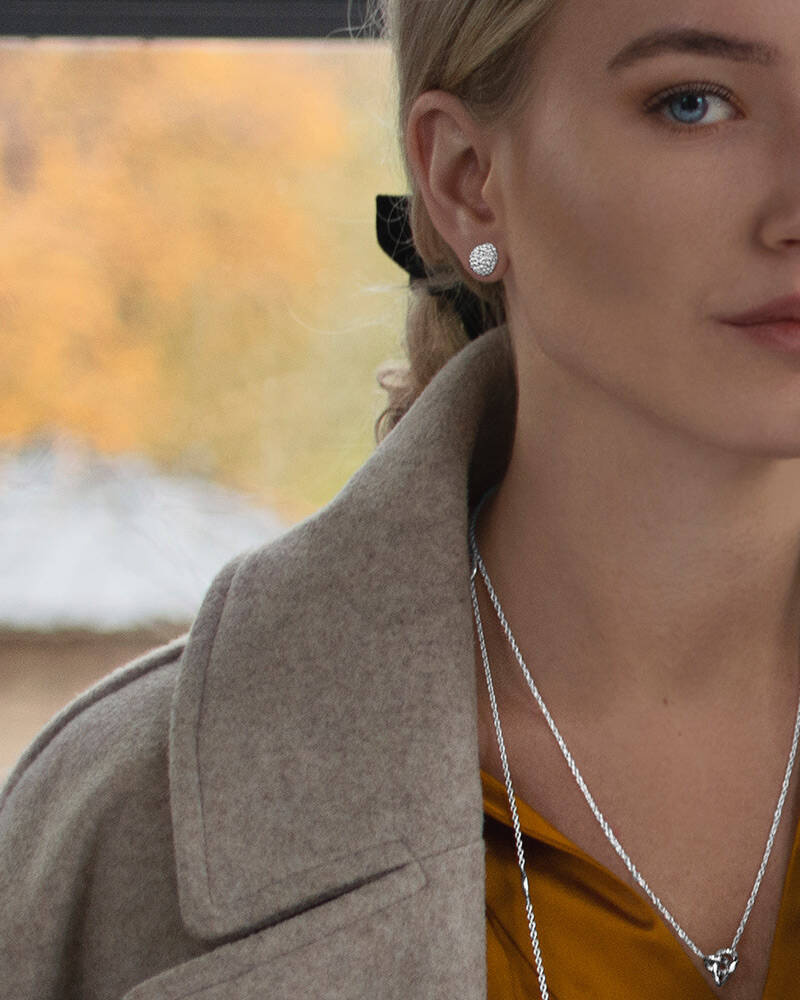 Stardust Øreringer Sølv