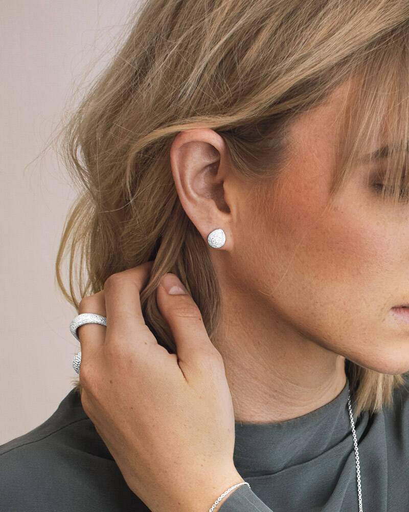 Stardust shine Øreringer Sølv