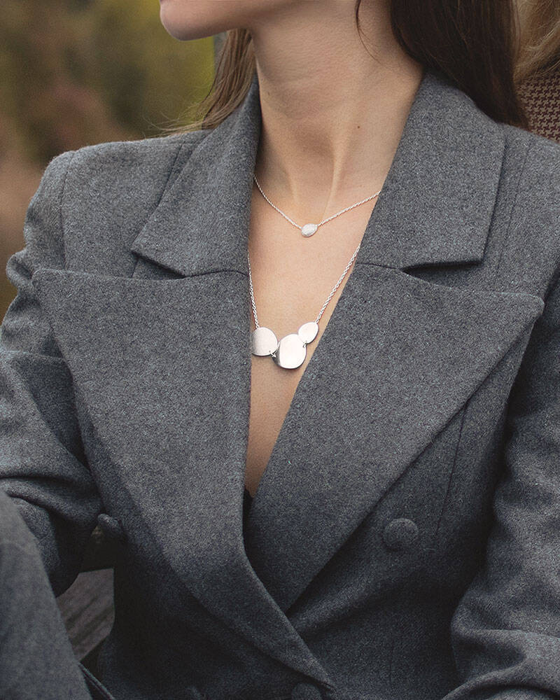 Stardust shine Halskjede Sølv