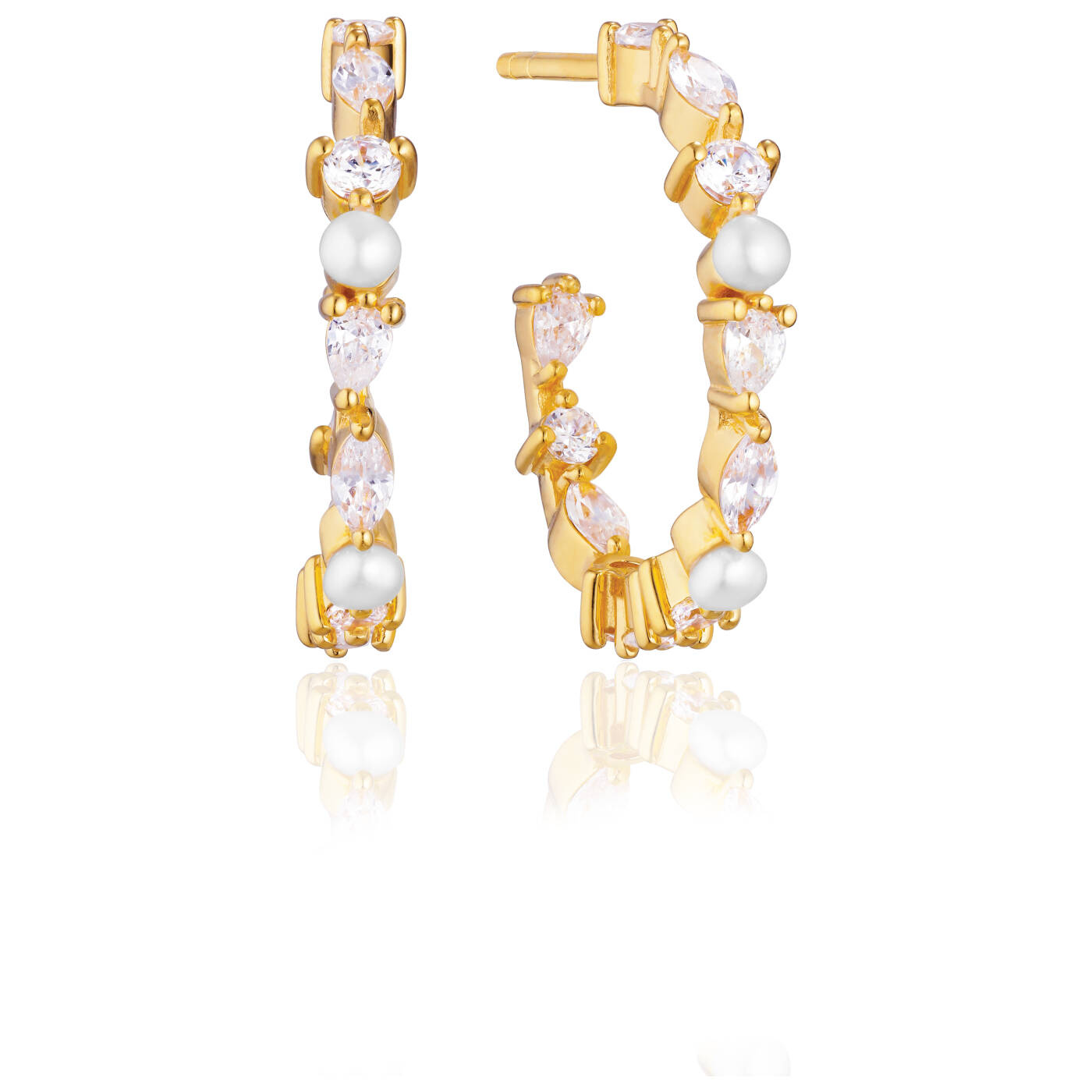 ADRIA CREOLO MEDIO Øreringerl Gull