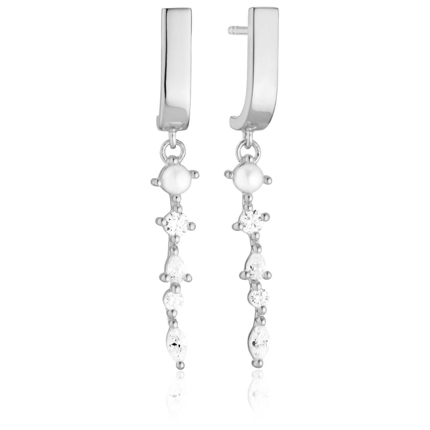 ADRIA PENDOLO Øreringerl Sølv