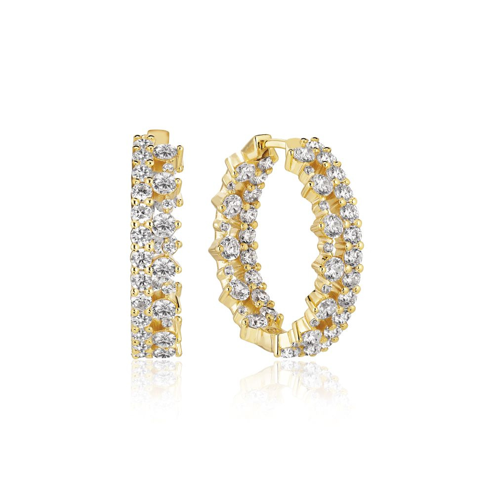 LIVIGNO CREOLO GRANDE EARRINGS Gull