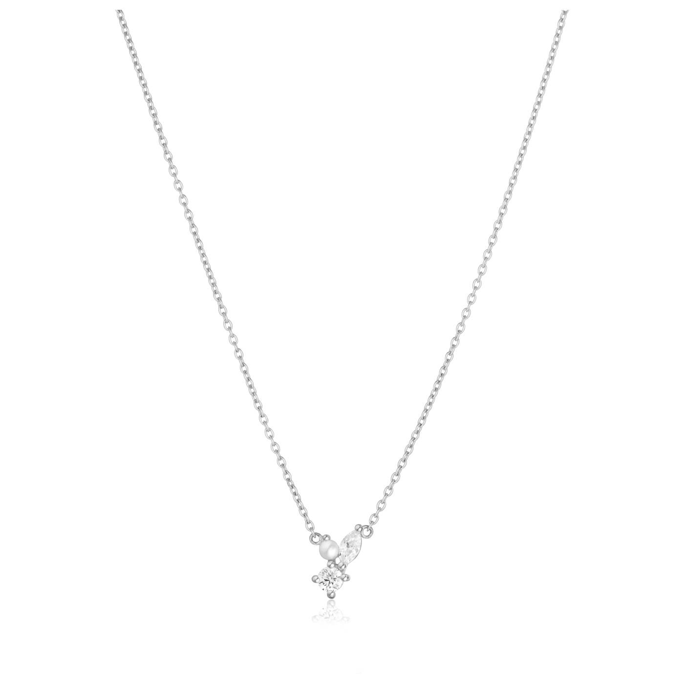 ADRIA TRE PICCOLO Halskjede Sølv