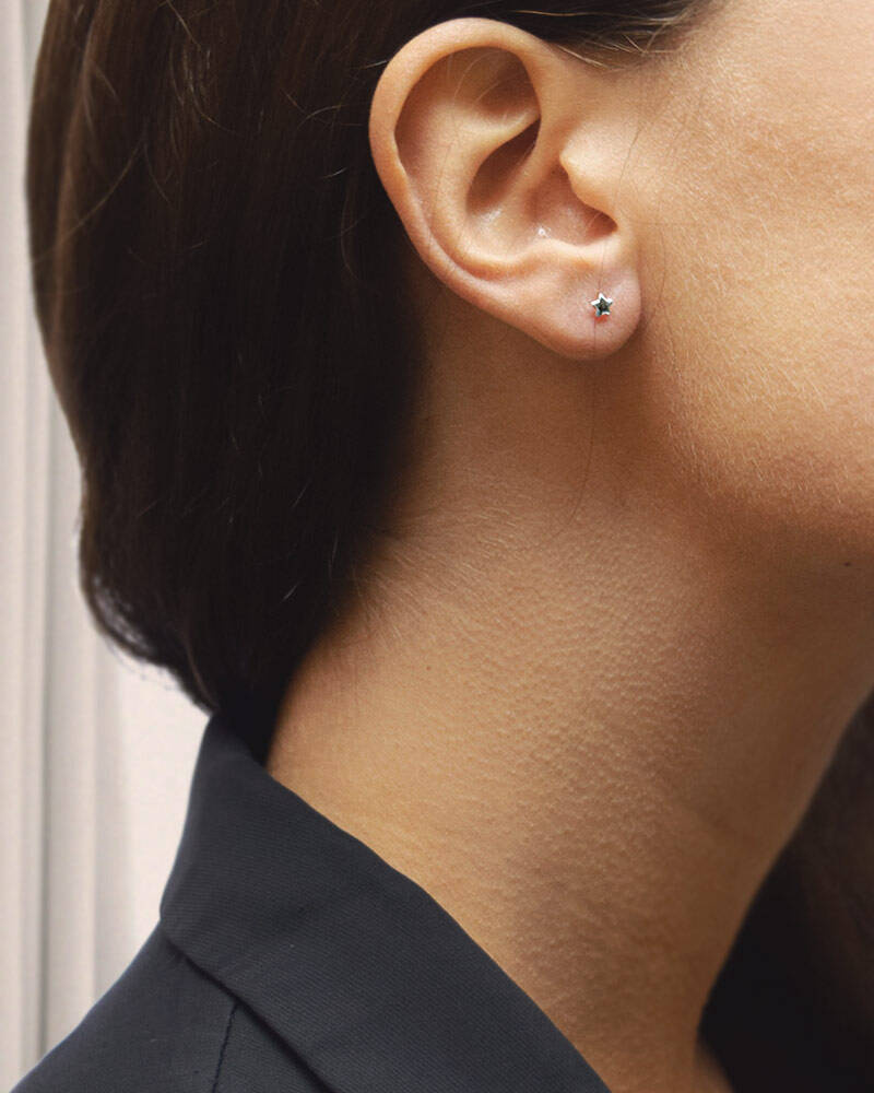 Stella Nova drop Øreringer Sølv