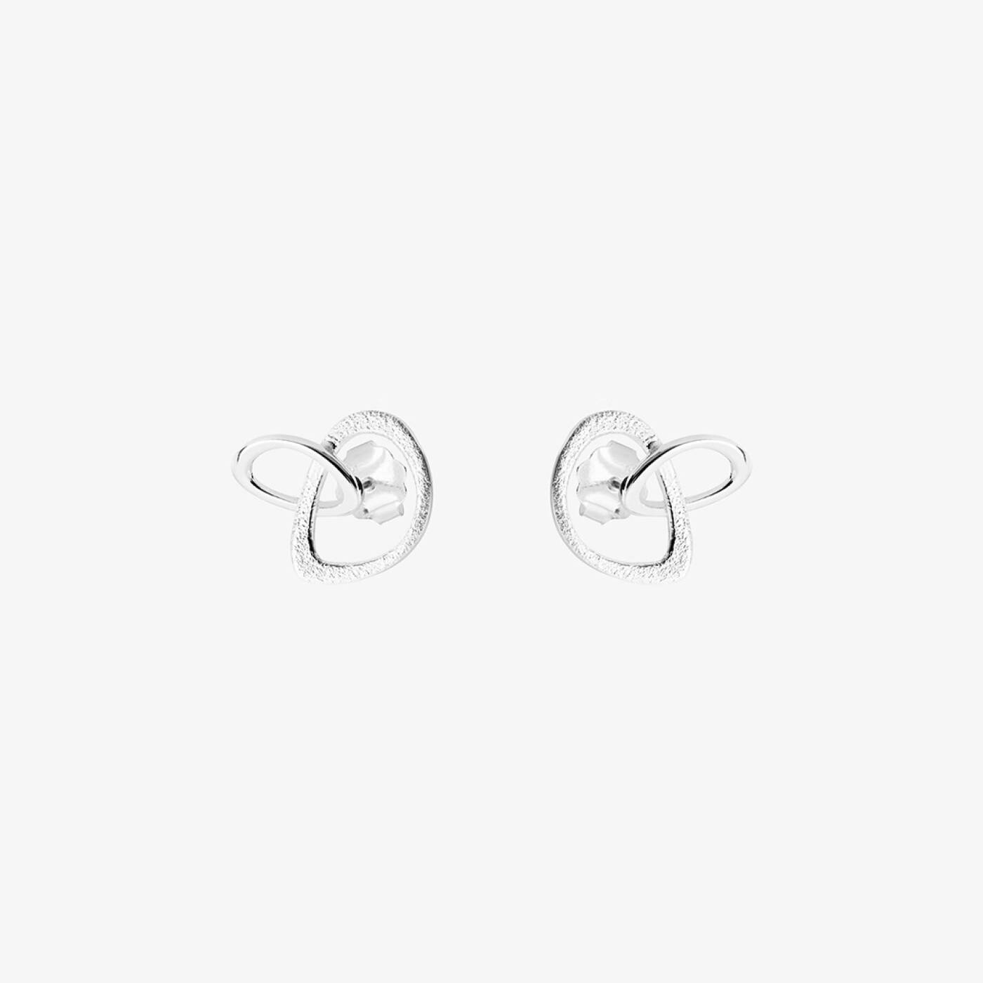 Together medium Øreringer Sølv