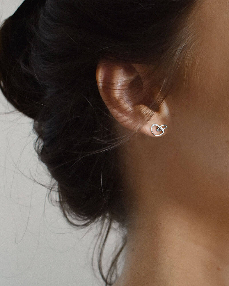 Together drop Øreringer Sølv