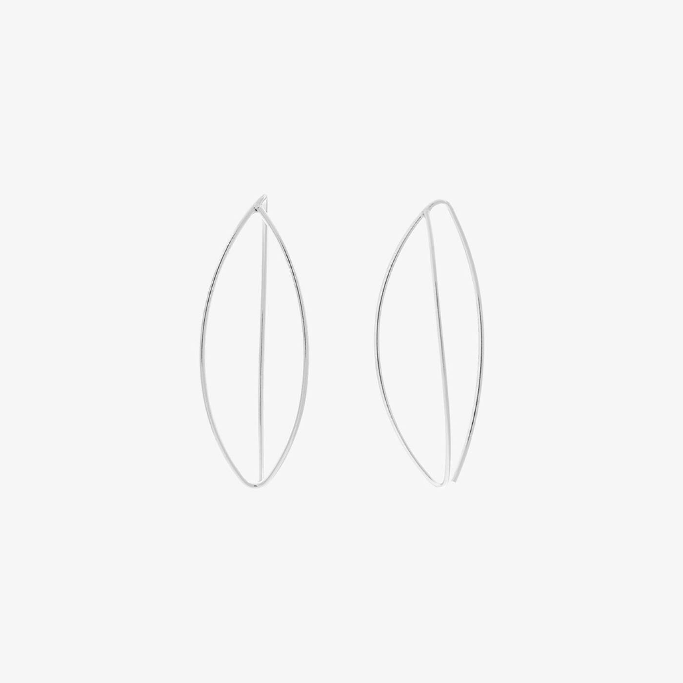 Together small Øreringer Sølv