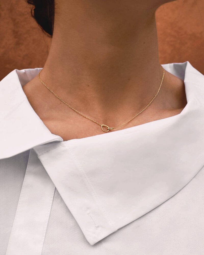 Together drop Halskjede Gull