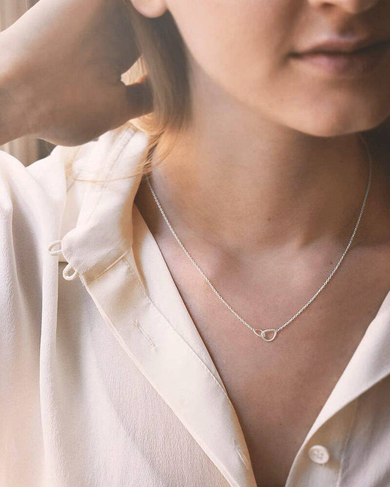 Together drop Halskjede Sølv