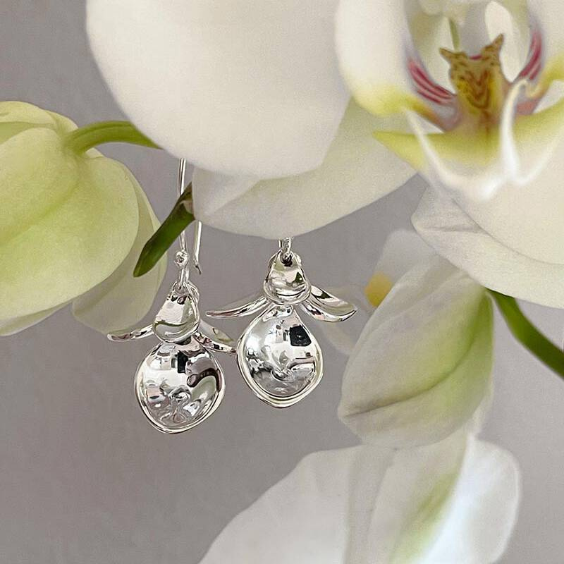 Violet small Øreringer