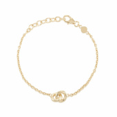 The knot mini Bracelet Gold