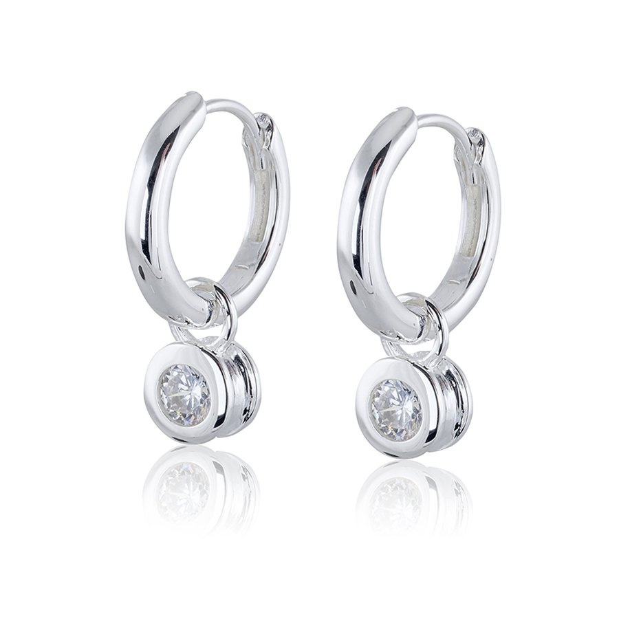 Älskad Earrings creol Silver
